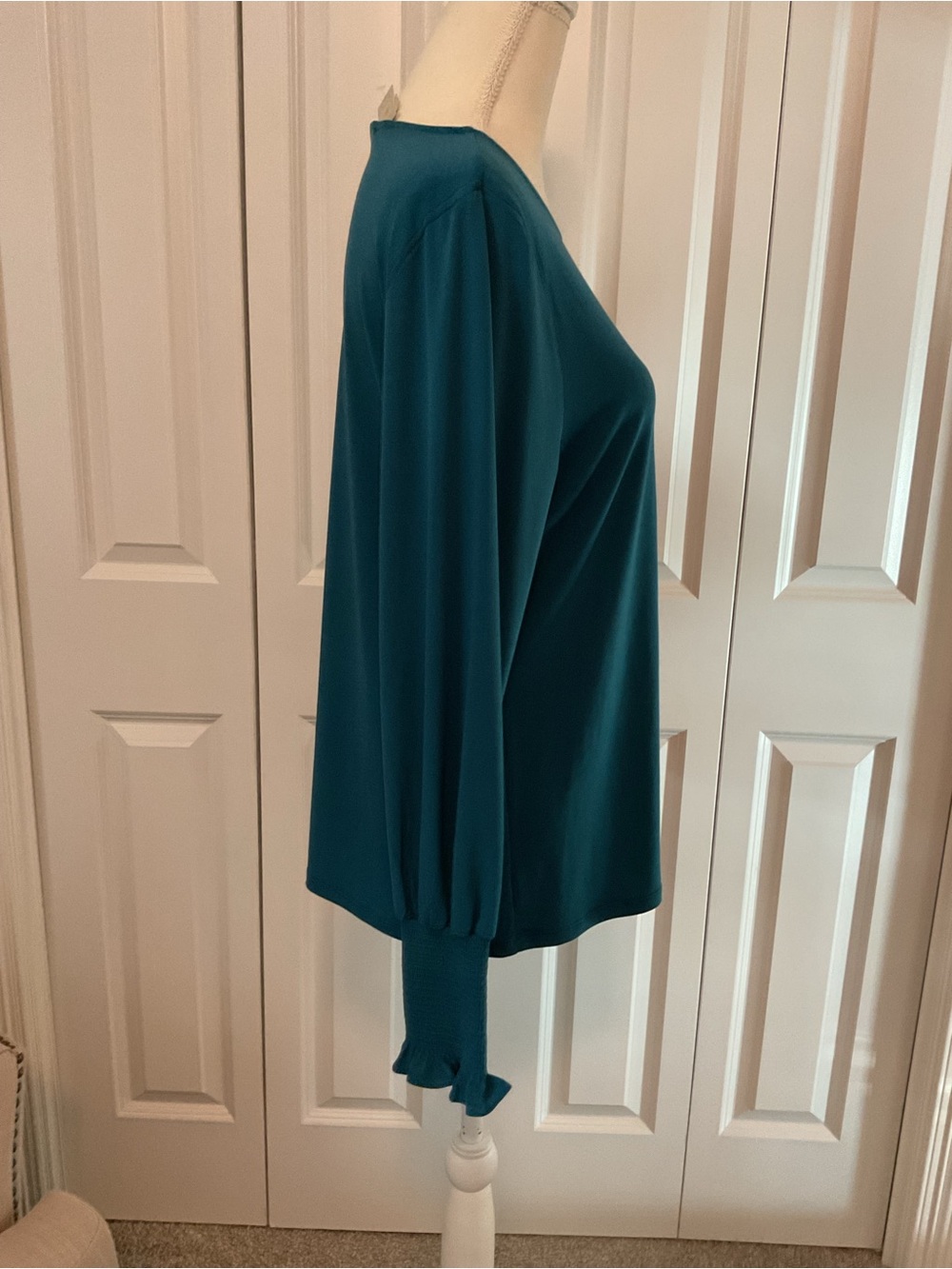 Preston & York Fearless Flair Long Sleeve Top NWT Size Large - Picture 8 of 14